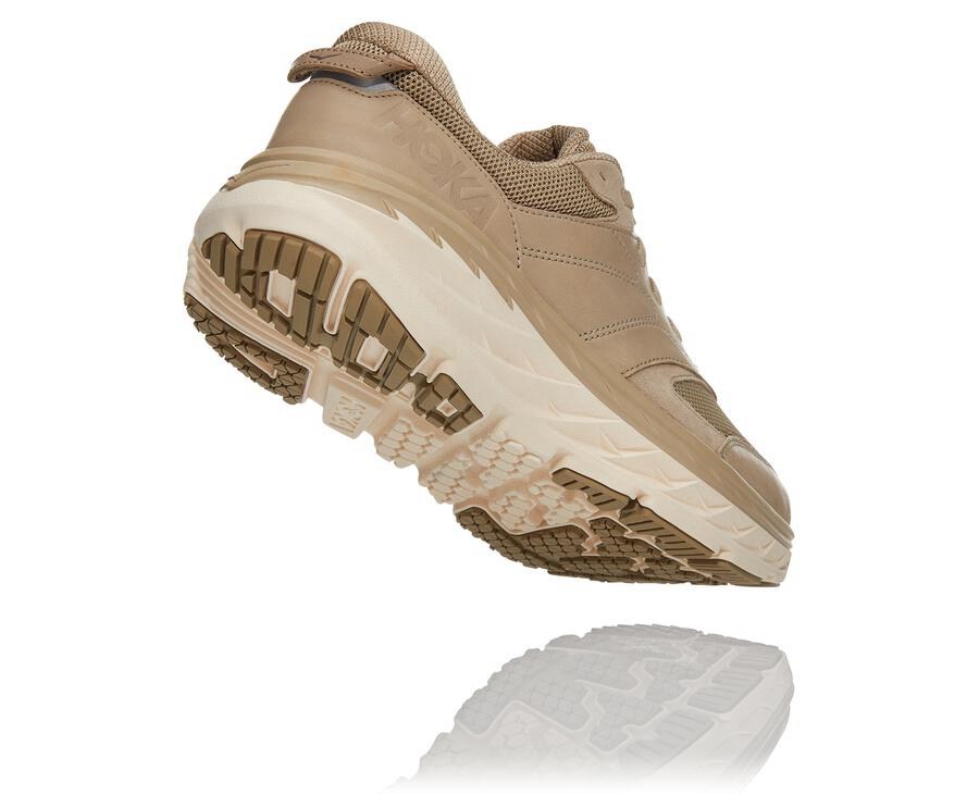 Hoka One One Mens Running Shoes - Bondi L - Brown - JOPM65932